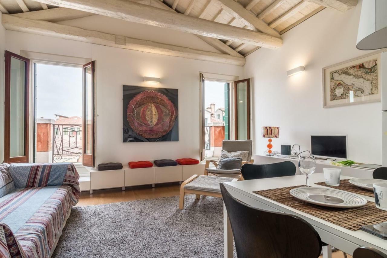 Carmini Canal View And Balcony With Lift Venice Ngoại thất bức ảnh