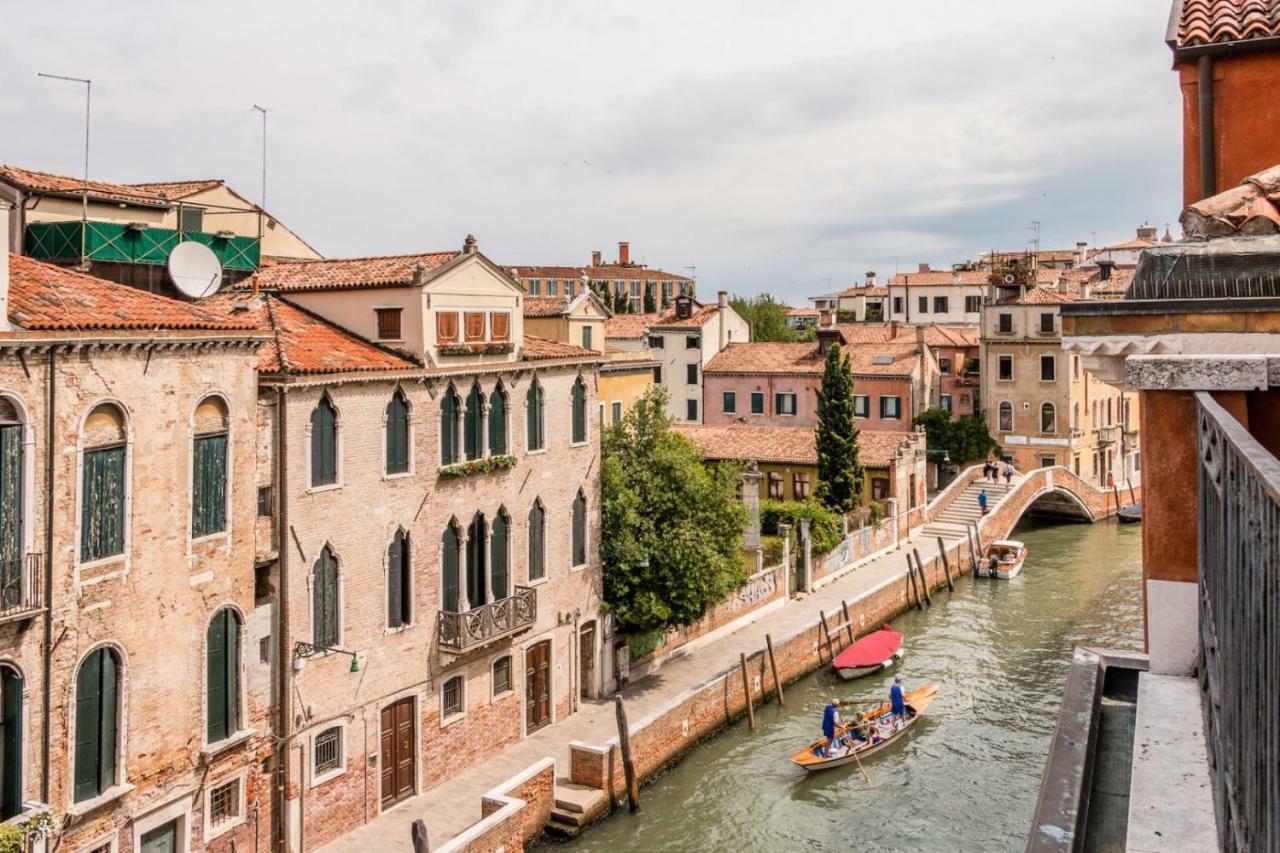 Carmini Canal View And Balcony With Lift Venice Ngoại thất bức ảnh